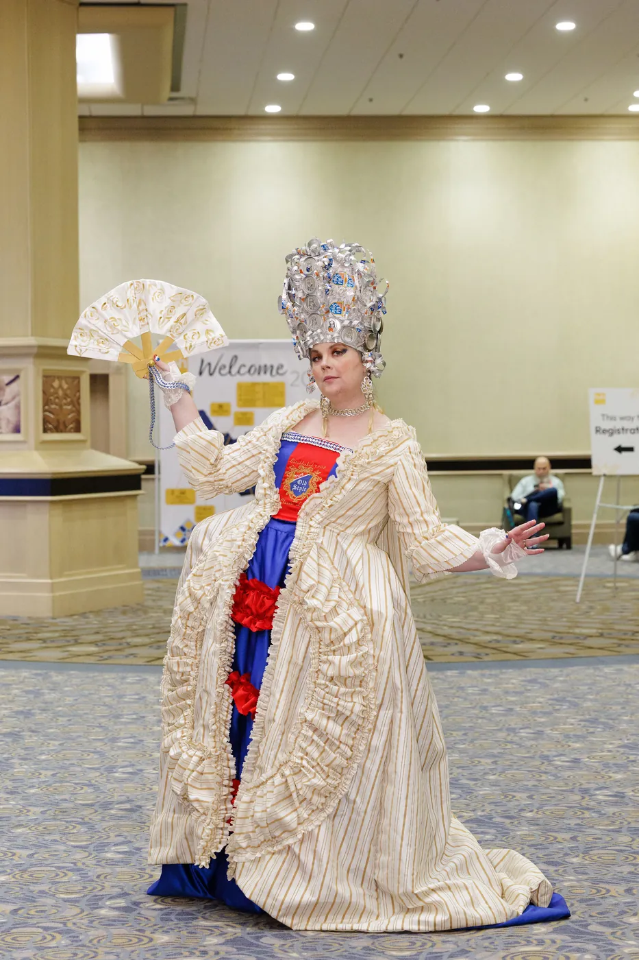 MN Cross as Lady Old Style at the h+h americas Cosplay Competition