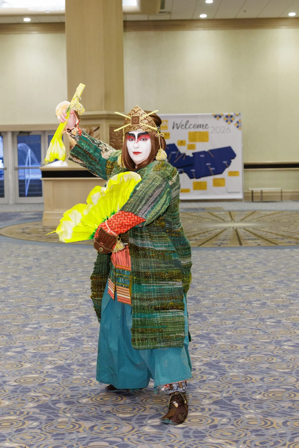 Sartorial Jutsu Cosplay as Suki's Winter Kyoshi Warrior Uniform
